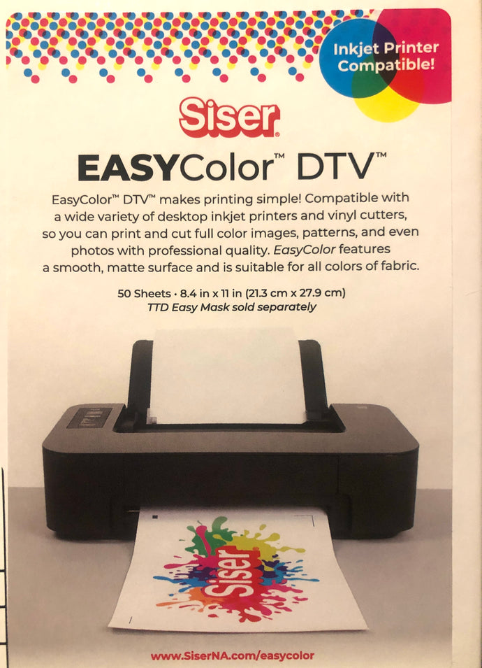 Siser EasyColor DTV Tutorial 