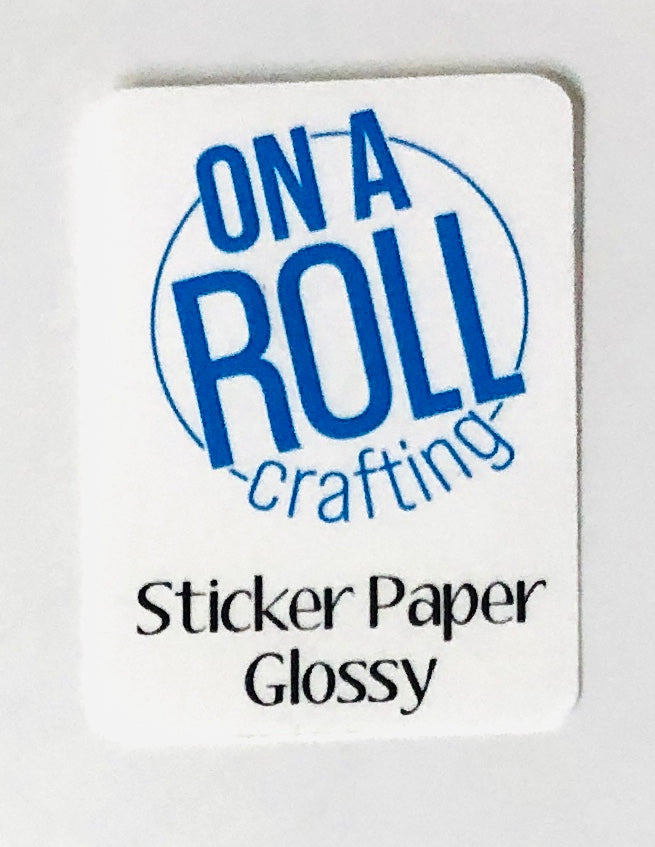 Printable Sticker Paper – On A Roll Crafting LLC