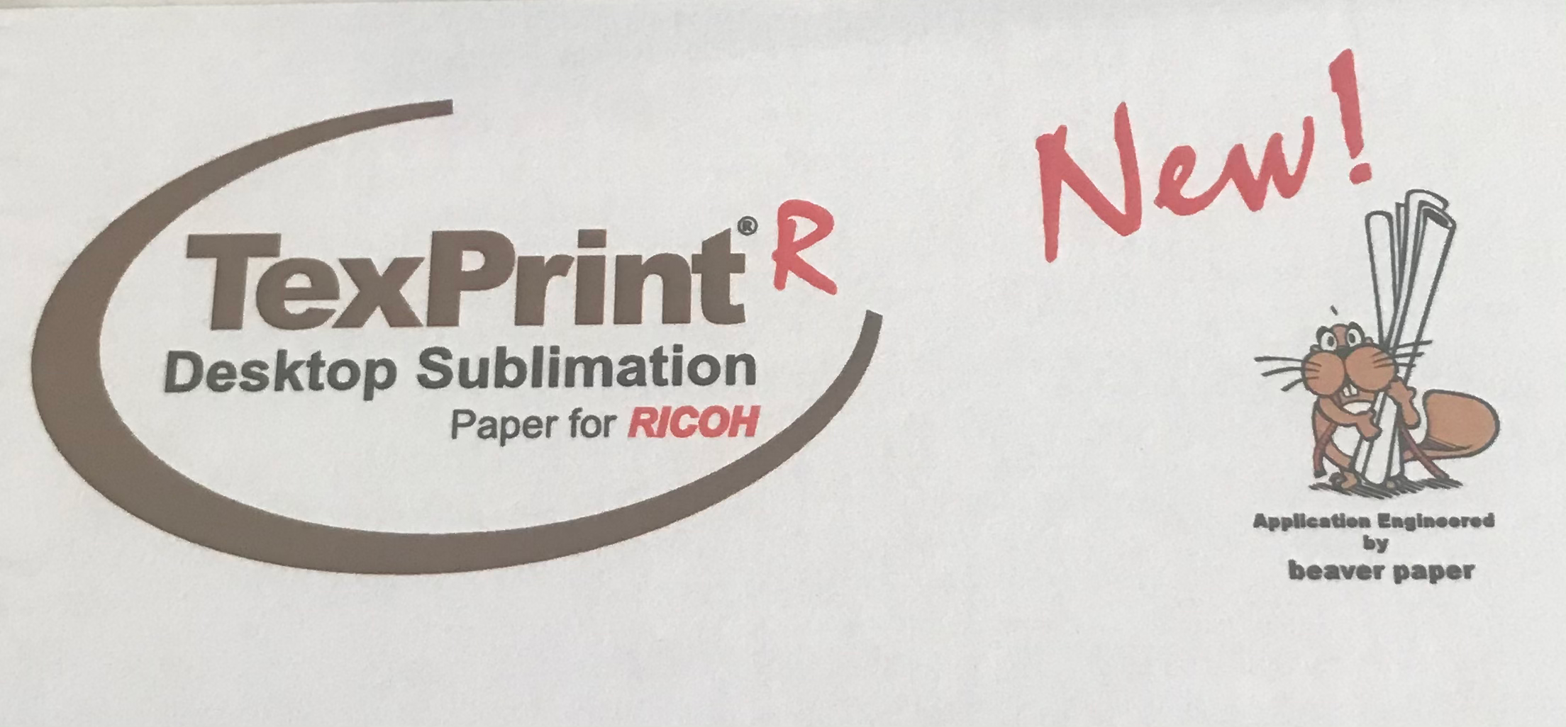 Papier sublimation TexPrint DT-R heavy A4 Ramette (110 feuilles) Sublimation  Transfert Thermique Feuille A4, MATÉRIAUX \ PAPIER POUR SUBLIMATION